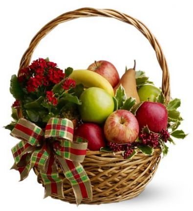 Фруктовая корзина Праздничная - купить фруктовую корзину с доставкой на любой праздник в по Горкам-10